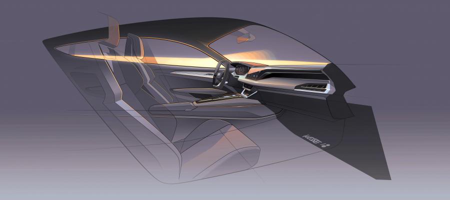 Эскиз Audi e-tron GT Concept 2018 года  (фото 39 из 69)